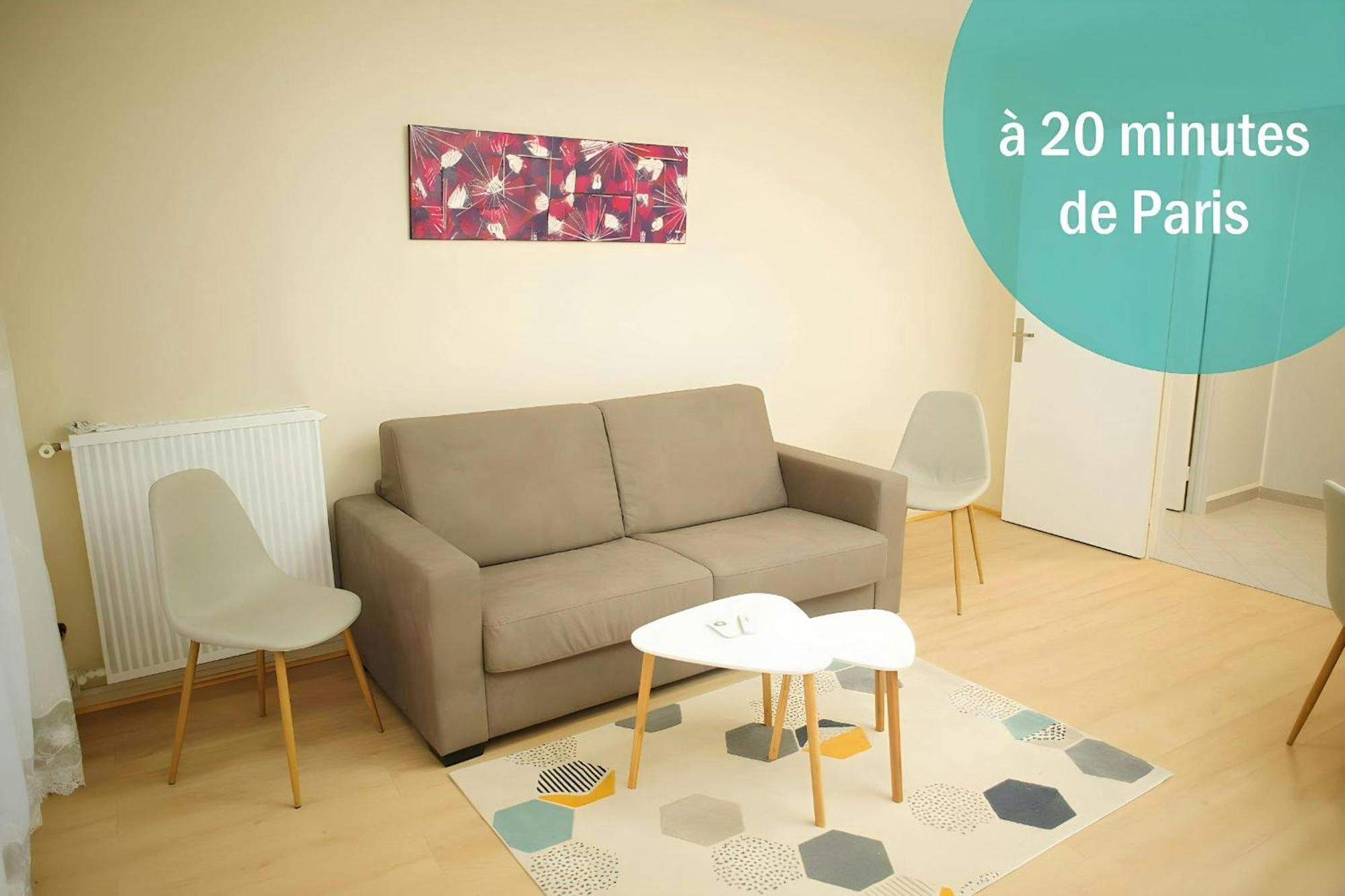 Apartamento COSY HOUSE Créteil 3 pièces Exterior foto
